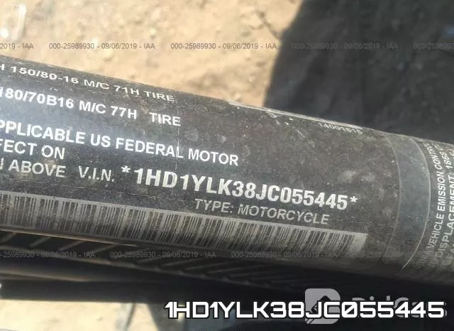 1HD1YLK38JC055445 фото 2