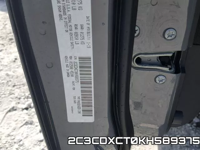 2C3CDXCT0KH589375 фото 2