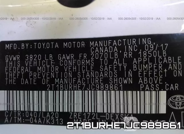 2T1BURHE7JC989861 фото 8