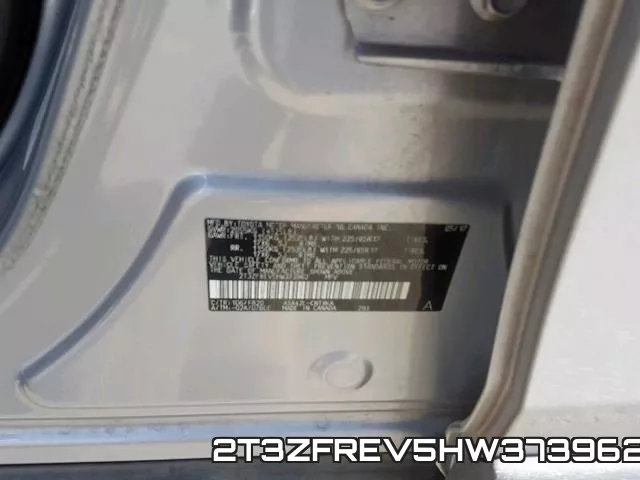 2T3ZFREV5HW373962 фото 2