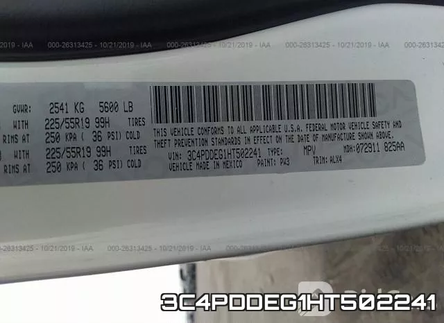 3C4PDDEG1HT502241 фото 9