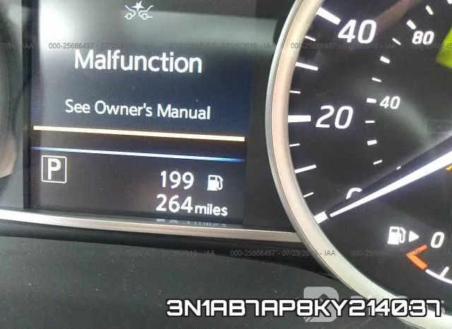 3N1AB7AP8KY214037 фото 8