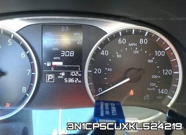3N1CP5CUXKL524219 фото 4