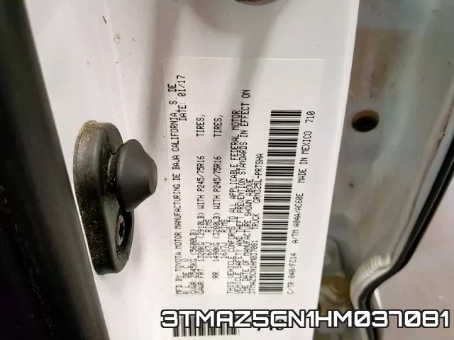 3TMAZ5CN1HM037081 фото 2