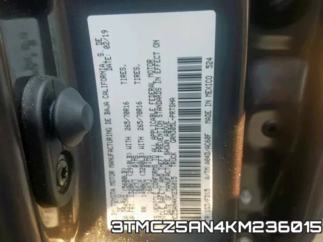 3TMCZ5AN4KM236015 фото 2