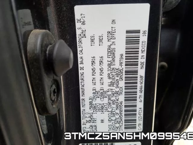 3TMCZ5AN5HM099546 фото 2
