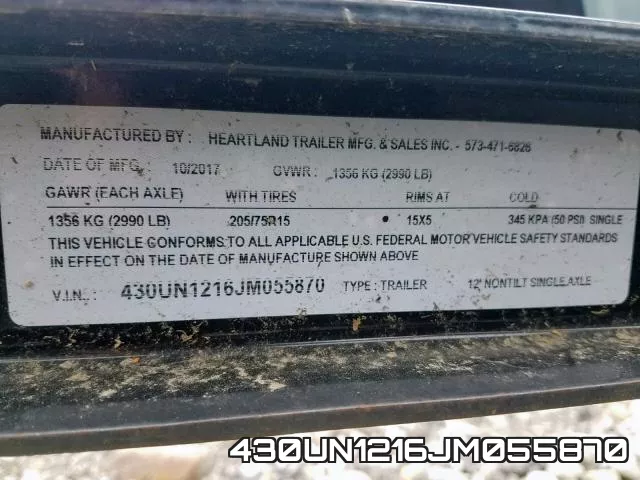 430UN1216JM055870 фото 2