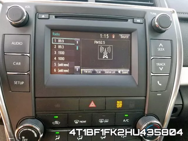 4T1BF1FK2HU435804 фото 10