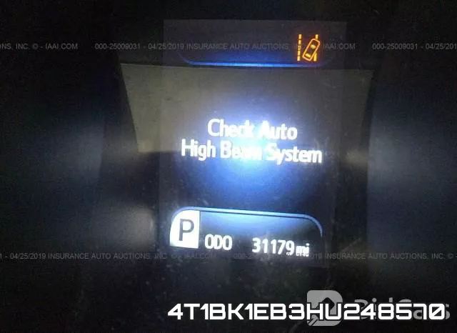 4T1BK1EB3HU248570 фото 8