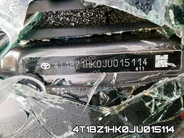 4T1BZ1HK0JU015114 фото 2