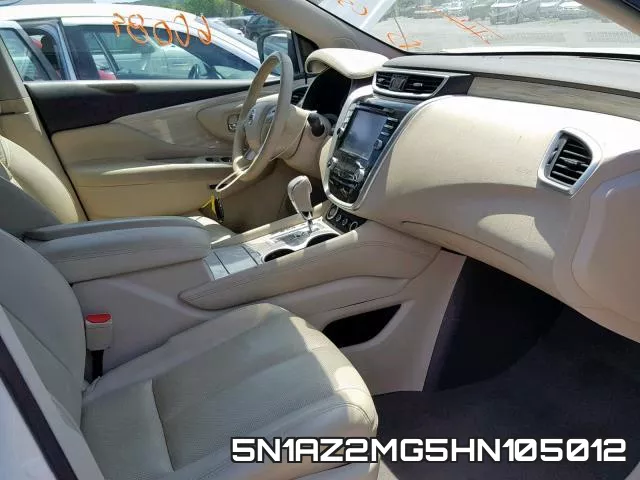5N1AZ2MG5HN105012 фото 5
