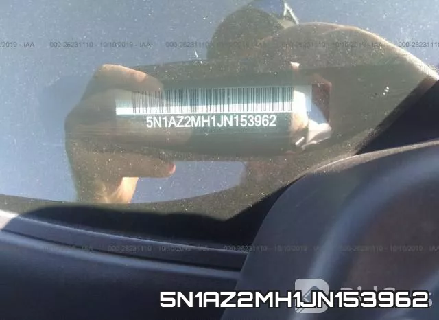 5N1AZ2MH1JN153962 фото 10