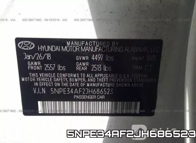 5NPE34AF2JH686523 фото 9