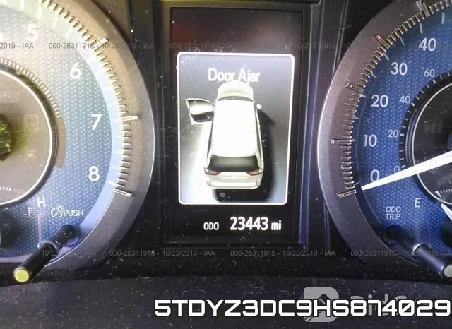 5TDYZ3DC9HS874029 фото 8