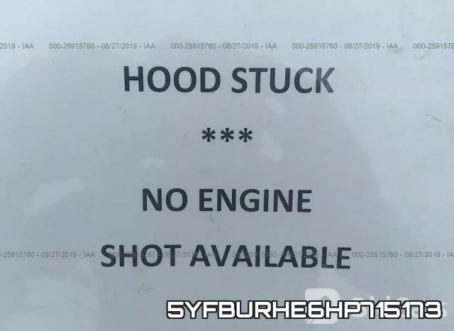 5YFBURHE6HP715173 фото 2