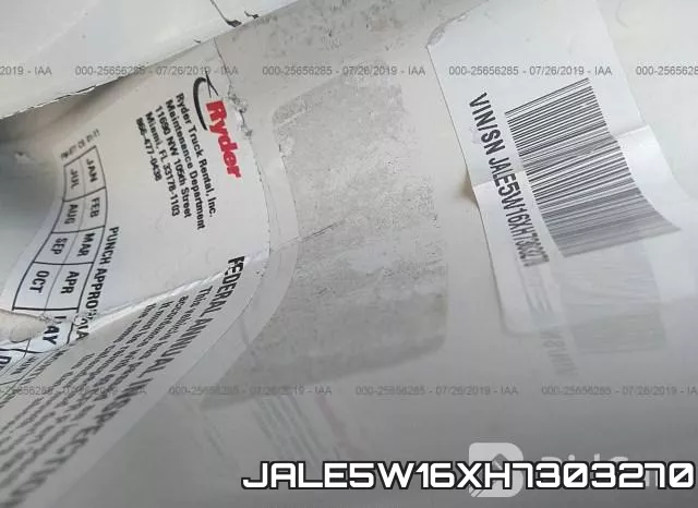 JALE5W16XH7303270 фото 10