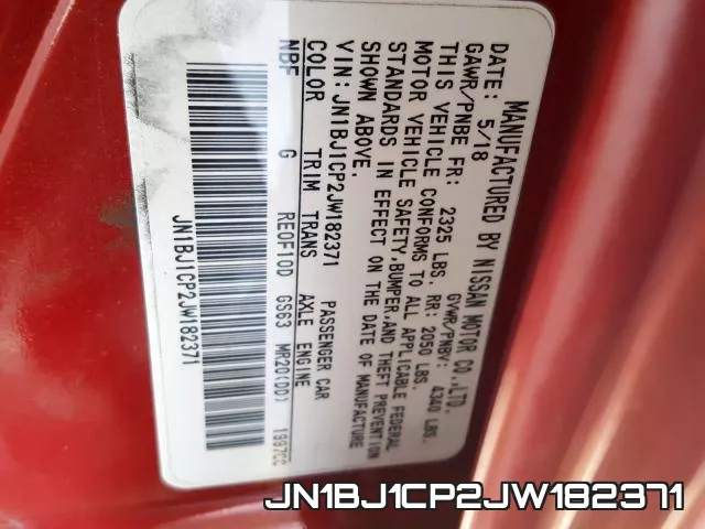 JN1BJ1CP2JW182371 фото 2