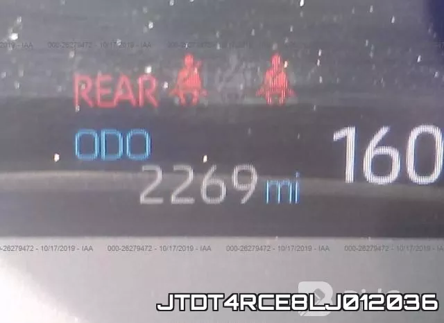 JTDT4RCE8LJ012036 фото 8