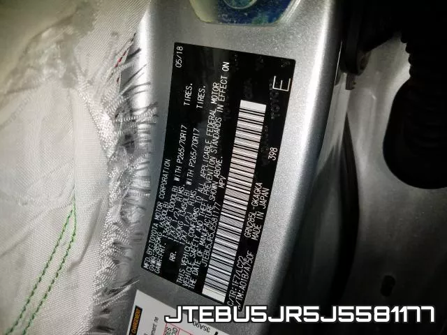JTEBU5JR5J5581177 фото 2