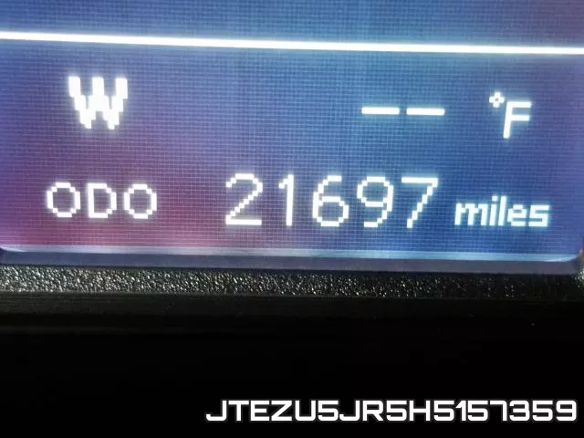 JTEZU5JR5H5157359 фото 8