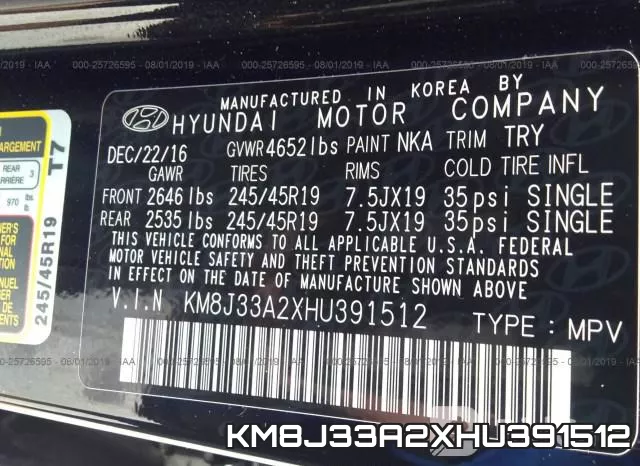 KM8J33A2XHU391512 фото 10