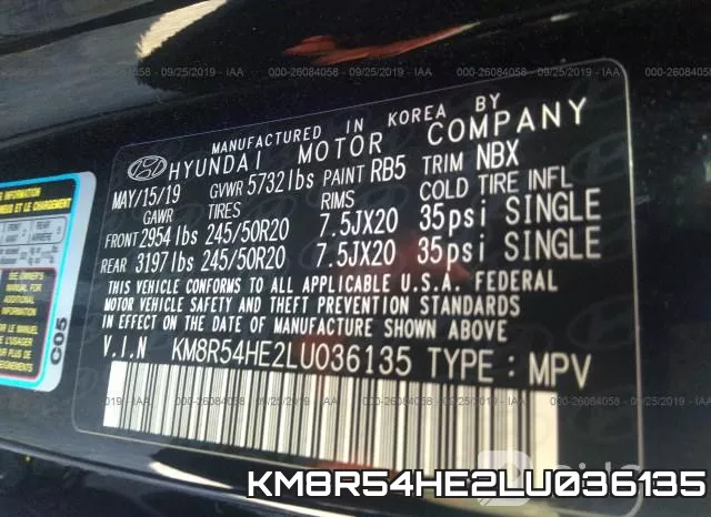 KM8R54HE2LU036135 фото 10