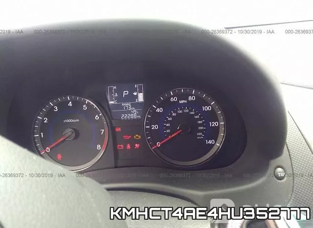 KMHCT4AE4HU352777 фото 8