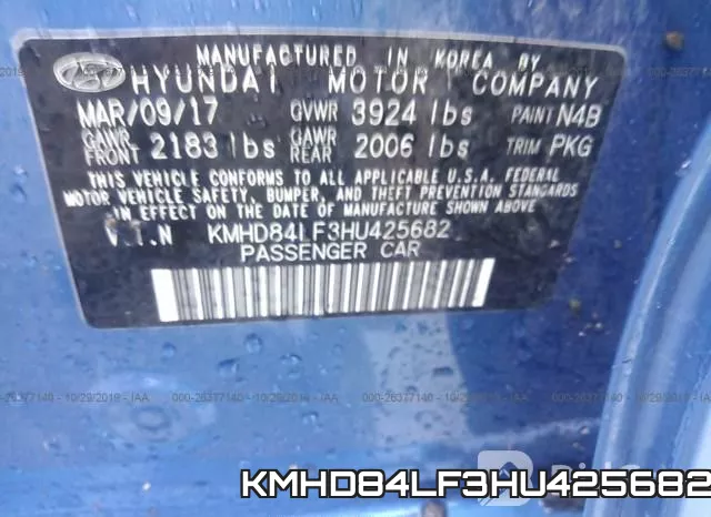 KMHD84LF3HU425682 фото 9