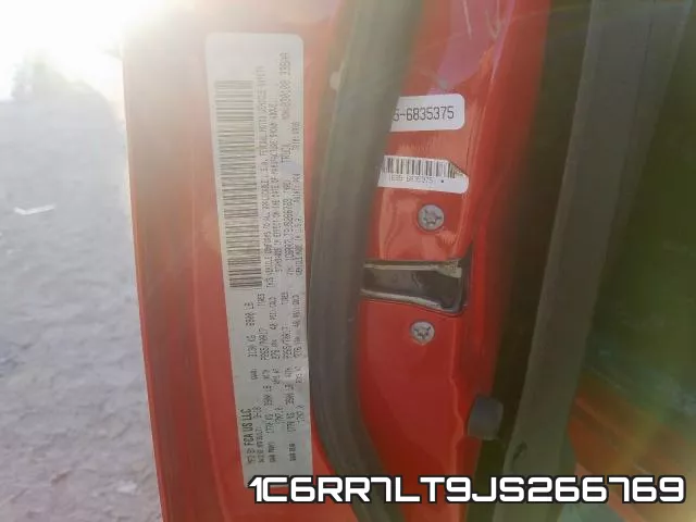 1C6RR7LT9JS266769 фото 2