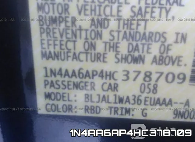 1N4AA6AP4HC378709 фото 9