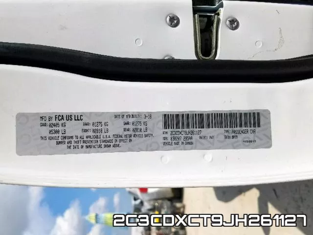 2C3CDXCT9JH261127 фото 2