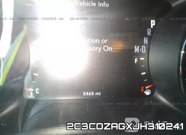 2C3CDZAGXJH310241 фото 8