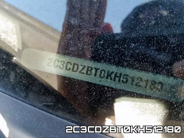 2C3CDZBT0KH512180 фото 2