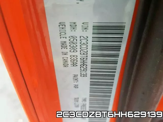 2C3CDZBT6HH629139 фото 2