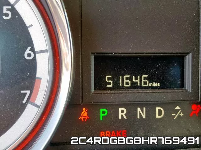 2C4RDGBG8HR769491 фото 9