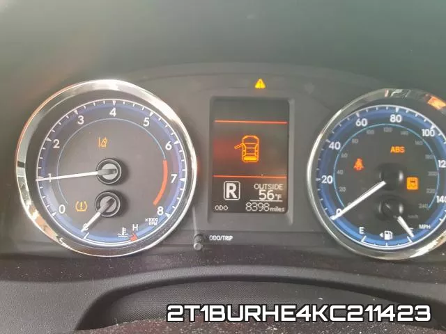 2T1BURHE4KC211423 фото 8