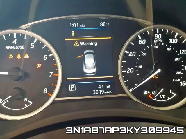 3N1AB7AP3KY309945 фото 9