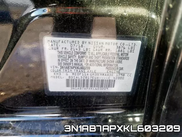 3N1AB7APXKL603209 фото 2