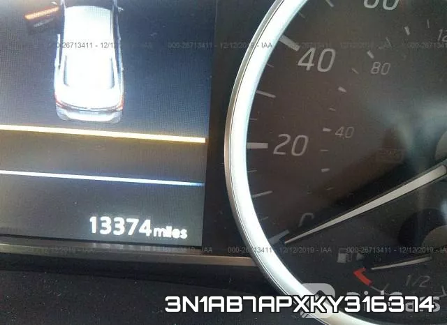 3N1AB7APXKY316374 фото 8