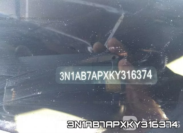 3N1AB7APXKY316374 фото 9