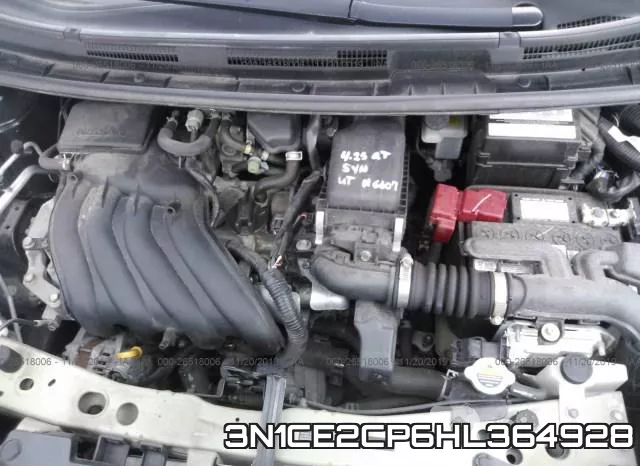 3N1CE2CP6HL364928 фото 2