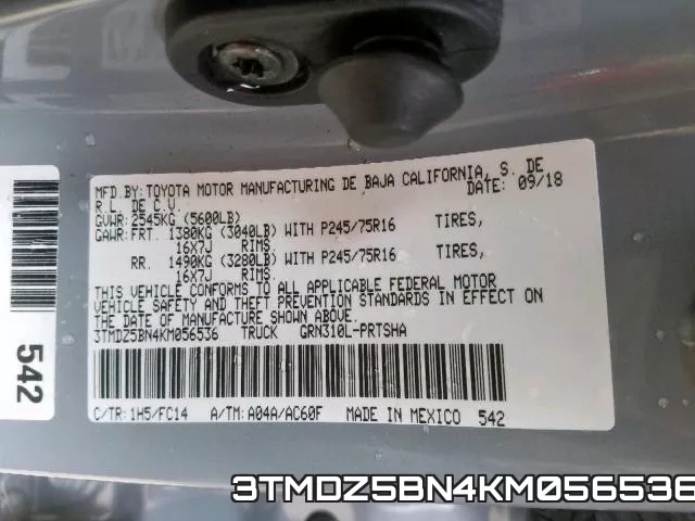 3TMDZ5BN4KM056536 фото 2