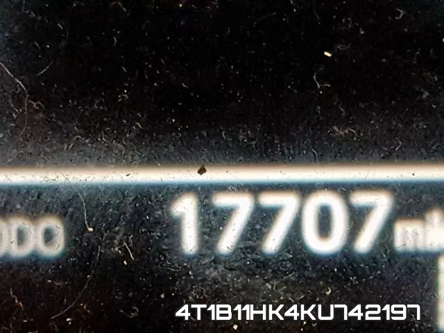 4T1B11HK4KU742197 фото 7