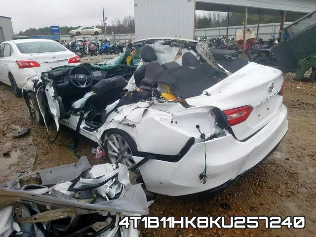 4T1B11HK8KU257240 фото 4
