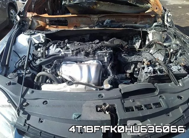 4T1BF1FK0HU636066 фото 2