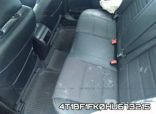 4T1BF1FK0HU673215 фото 8