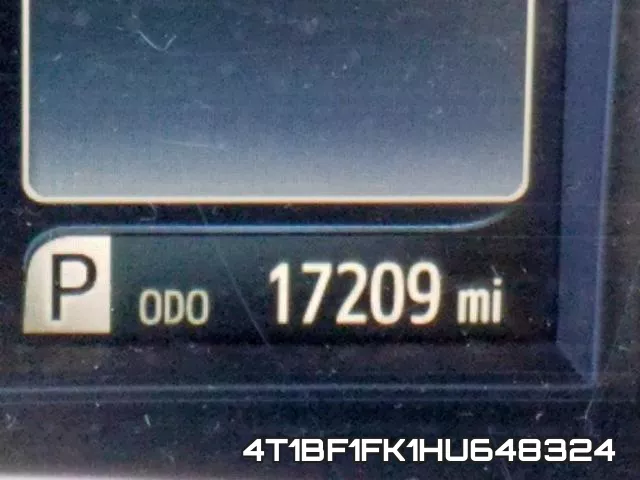 4T1BF1FK1HU648324 фото 8