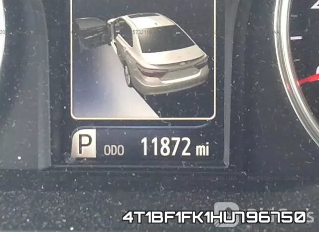 4T1BF1FK1HU796750 фото 8