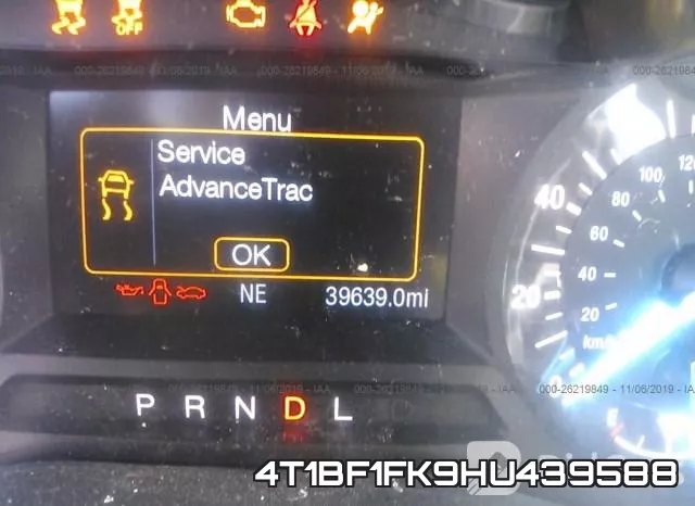 4T1BF1FK9HU439588 фото 7