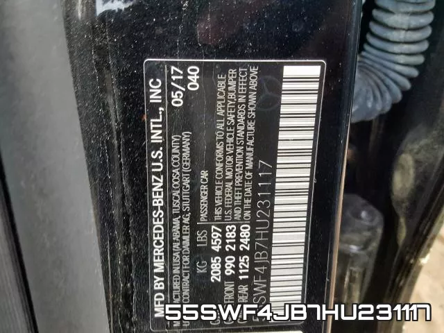 55SWF4JB7HU231117 фото 2